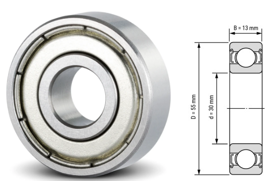 Needle Bearing for Printing Machines