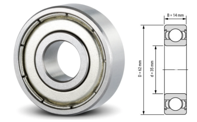 Needle Bearing for Printing Machines