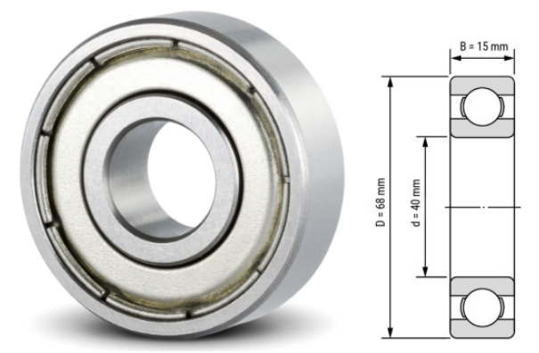 Needle Bearing for Printing Machines
