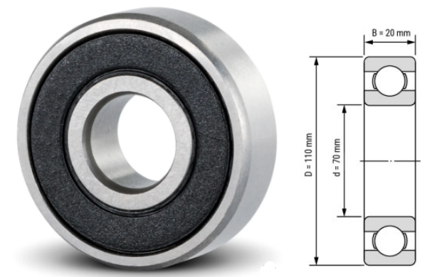 Needle Bearing for Printing Machines