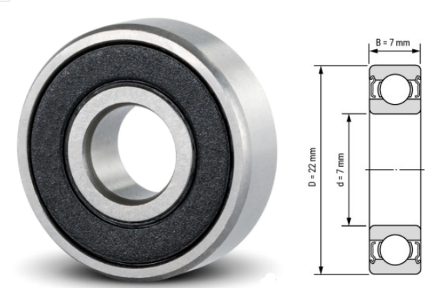 Needle Bearing for Printing Machines