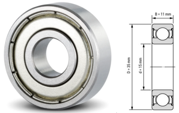 Needle Bearing for Printing Machines