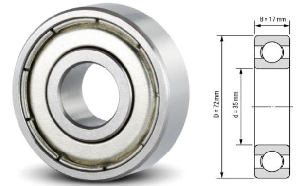 Needle Bearing for Printing Machines