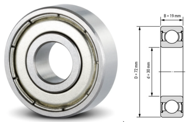 Needle Bearing for Printing Machines