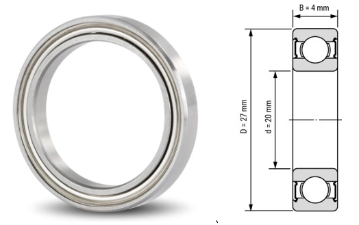 Needle Bearing for Printing Machines