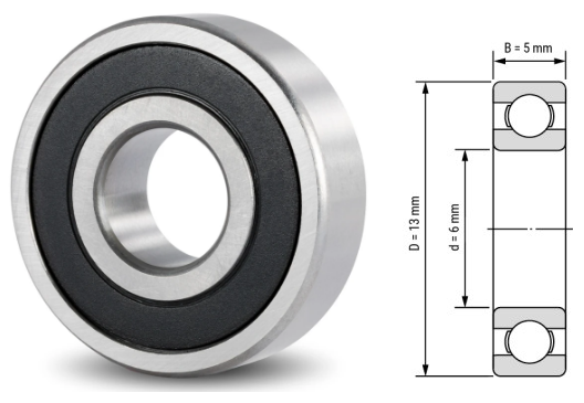 Needle Bearing for Printing Machines