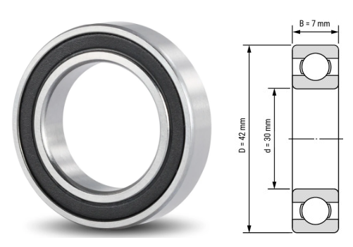 Needle Bearing for Printing Machines