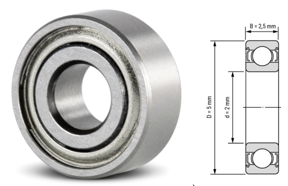 Needle Bearing for Printing Machines