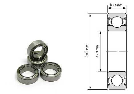 Needle Bearing for Printing Machines