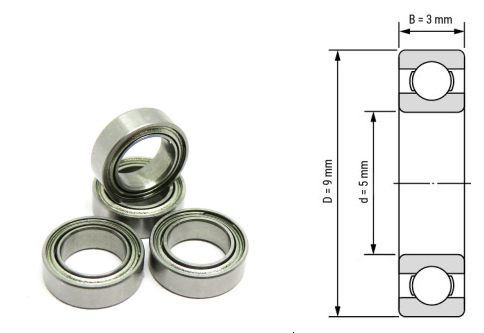 Needle Bearing for Printing Machines