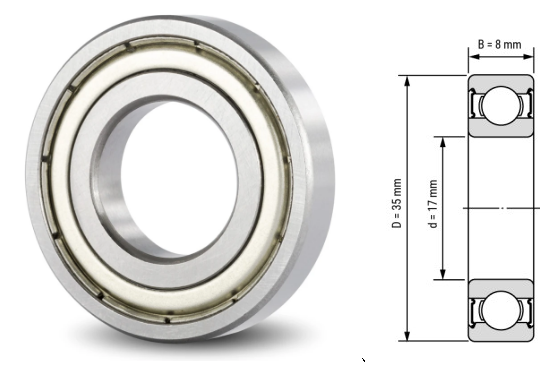 Needle Bearing for Printing Machines
