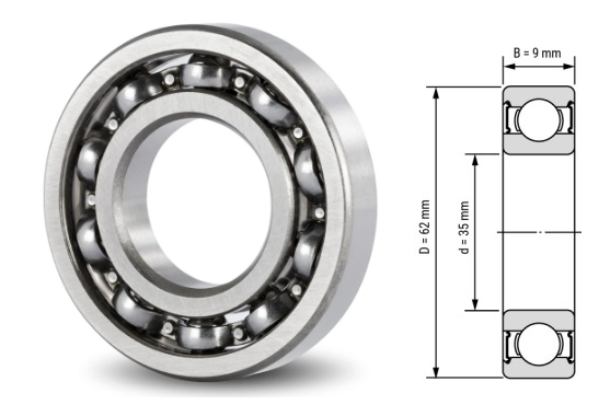 Needle Bearing for Printing Machines