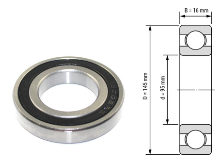Needle Bearing for Printing Machines