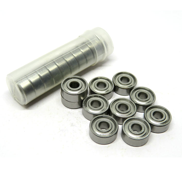 R2, R2Z, R2ZZ, R2RS, R2-2RS Inch Deep Groove Ball Bearings 1/8"x3/8"x5/32" (3.175x9.525x3.968) – Miniature Sealed Bearings for Small Motors, RC Cars, Drones, Printers & Precision Devices